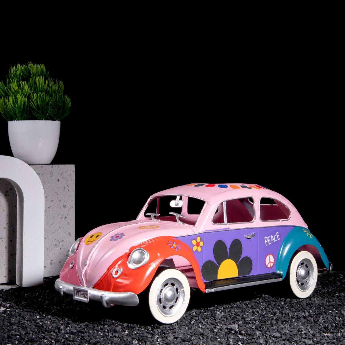 Gibox Quincy Gona Retro Car Tissue Napkin Holder Home Decor Luxurious Item