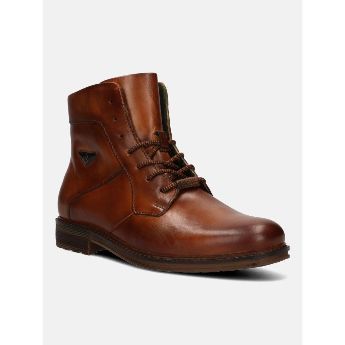 Bottines discount homme cognac