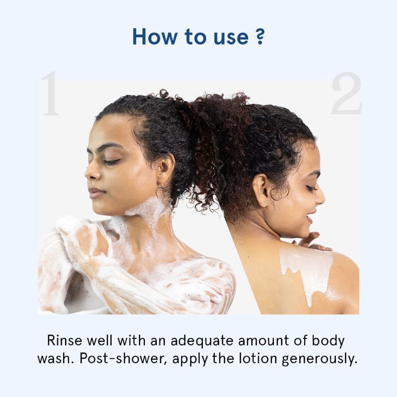 Be Bodywise 1 Salicylic Acid Body Wash + 5 Lactic Acid Body Lotion Helps Prevent Body Acne