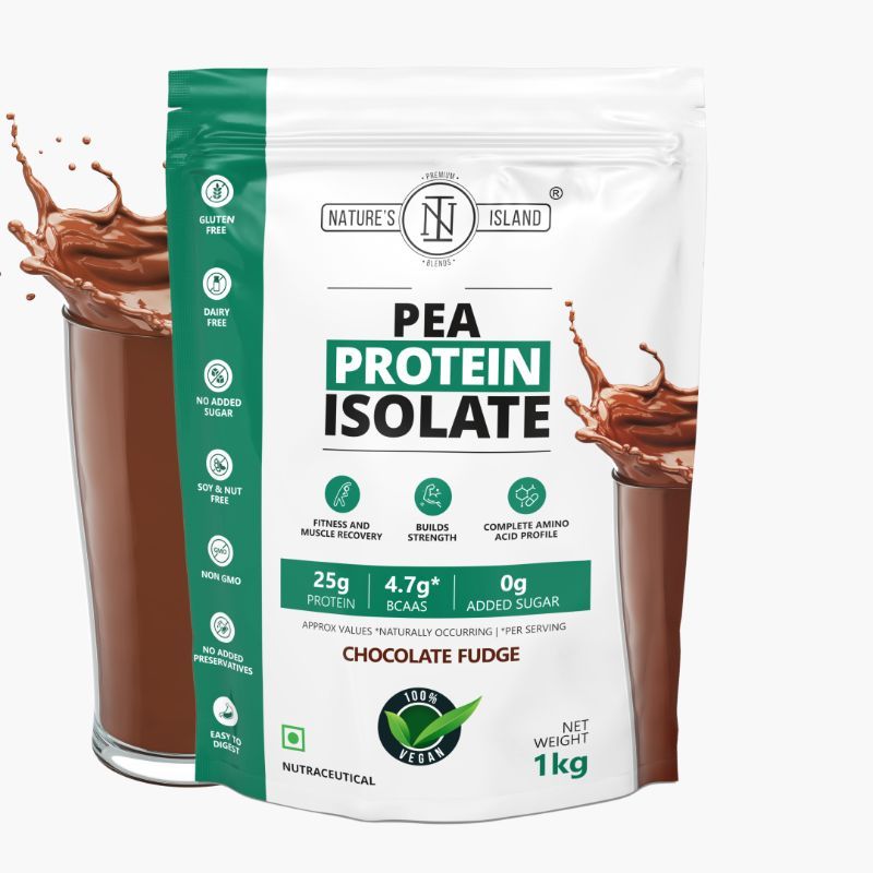 Nature's Island Pea Protein Isolate - Chocolate Fudge
