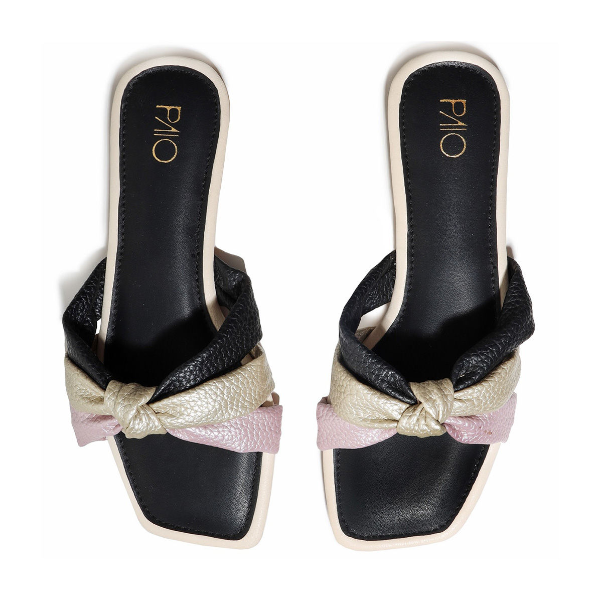 Buy PAIO Patmos Black Flats Online