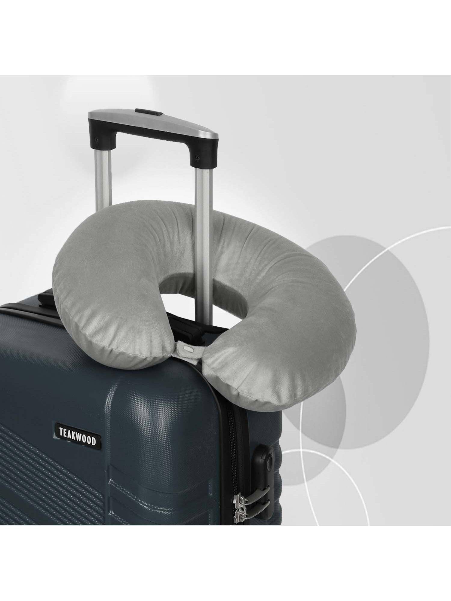 Teakwood Grey Soft Foam U-Shaped Neck Pillow