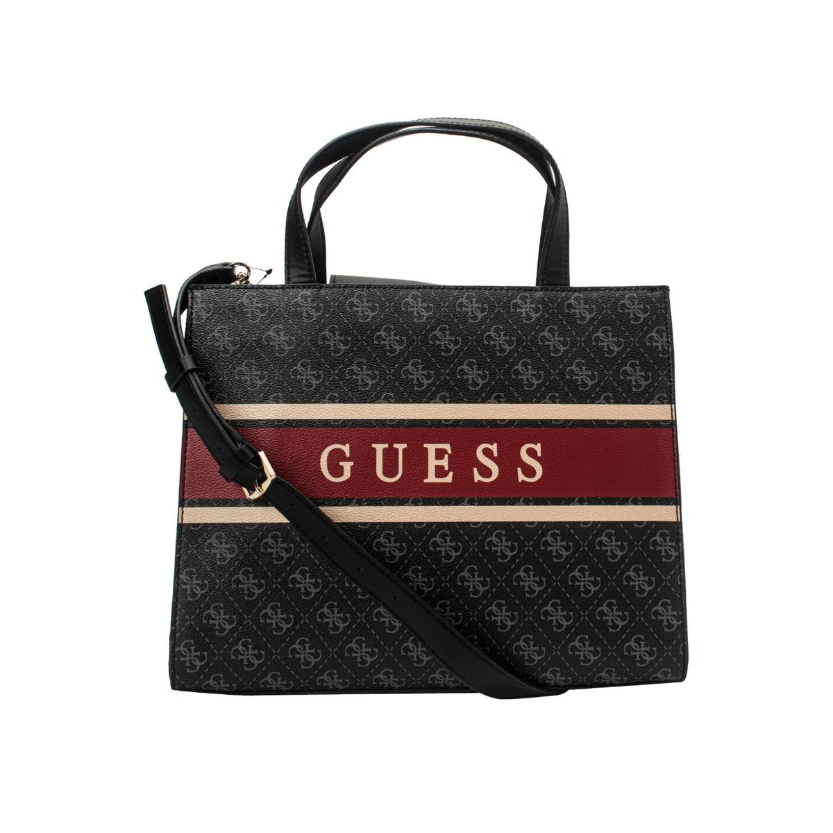 Buy Guess Monique Small Tote In Red