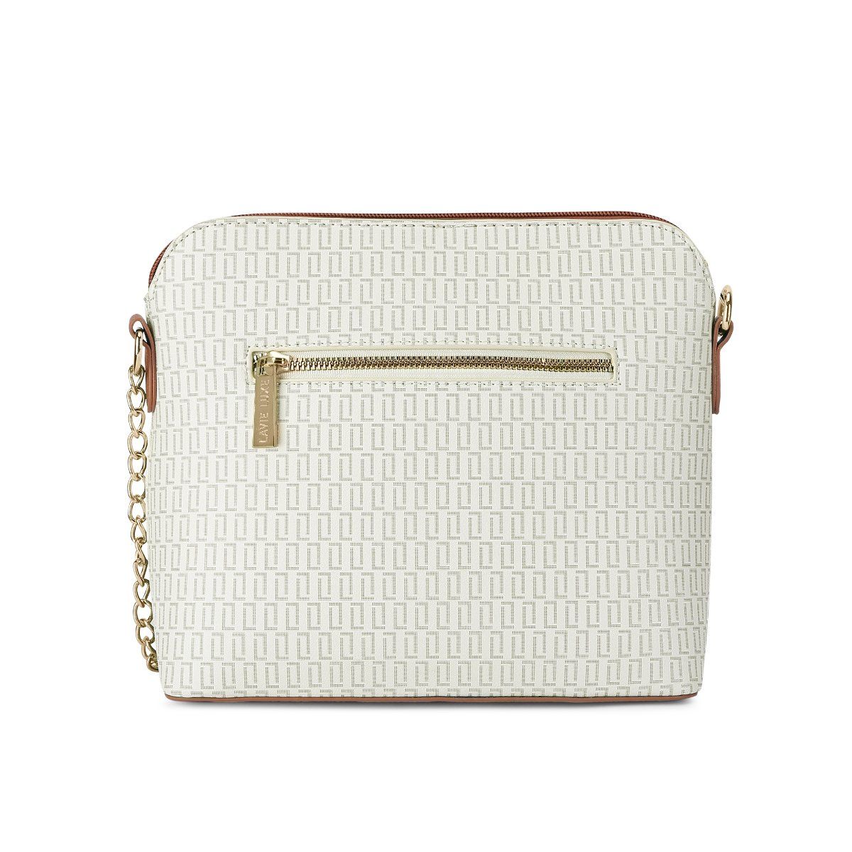 Buy Lavie Luxe Women's Mono Tiara TSL Sling (Off White) (M) Online