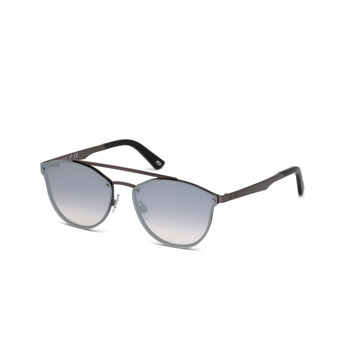 Web Eyewear Blue Metal Unisex Sunglasses WE0189 59 09C