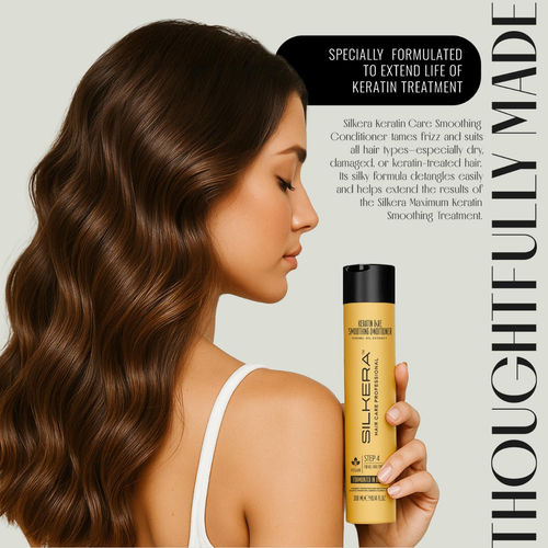 SILKERA HAIR CARE PROFESSIONAL Keratin Care Smoothing Conditioner Step