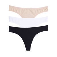 Buy Vivly Bodas Women's Lace Side Tie Crotchless Thong Panties Underwear  Online at desertcartINDIA