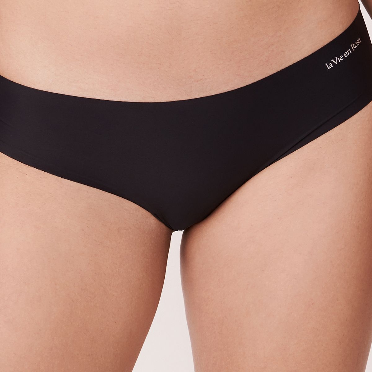 La Vie En Rose Microfiber No-show Cheeky Panty (XS)