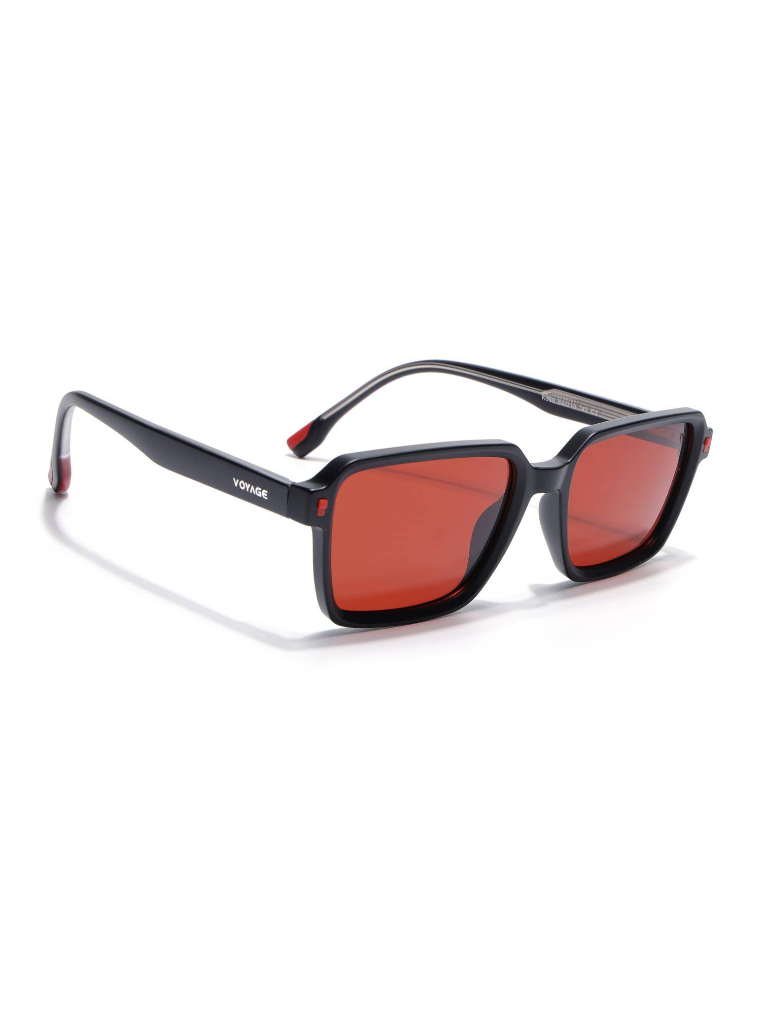 Voyage Unisex Polarized Red Lens Sunglasses - PMG7942 (54)