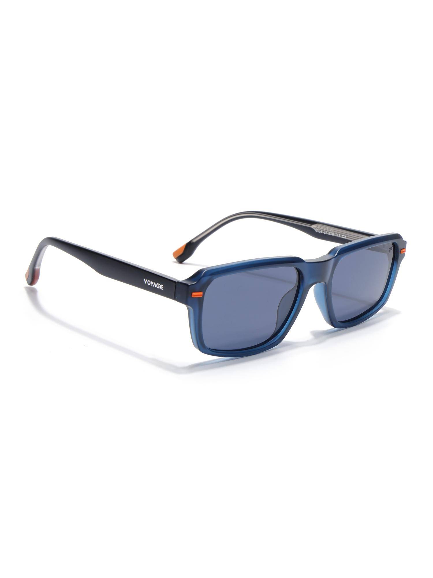 Voyage Unisex Polarized Blue Lens Sunglasses - PMG7894 (52)