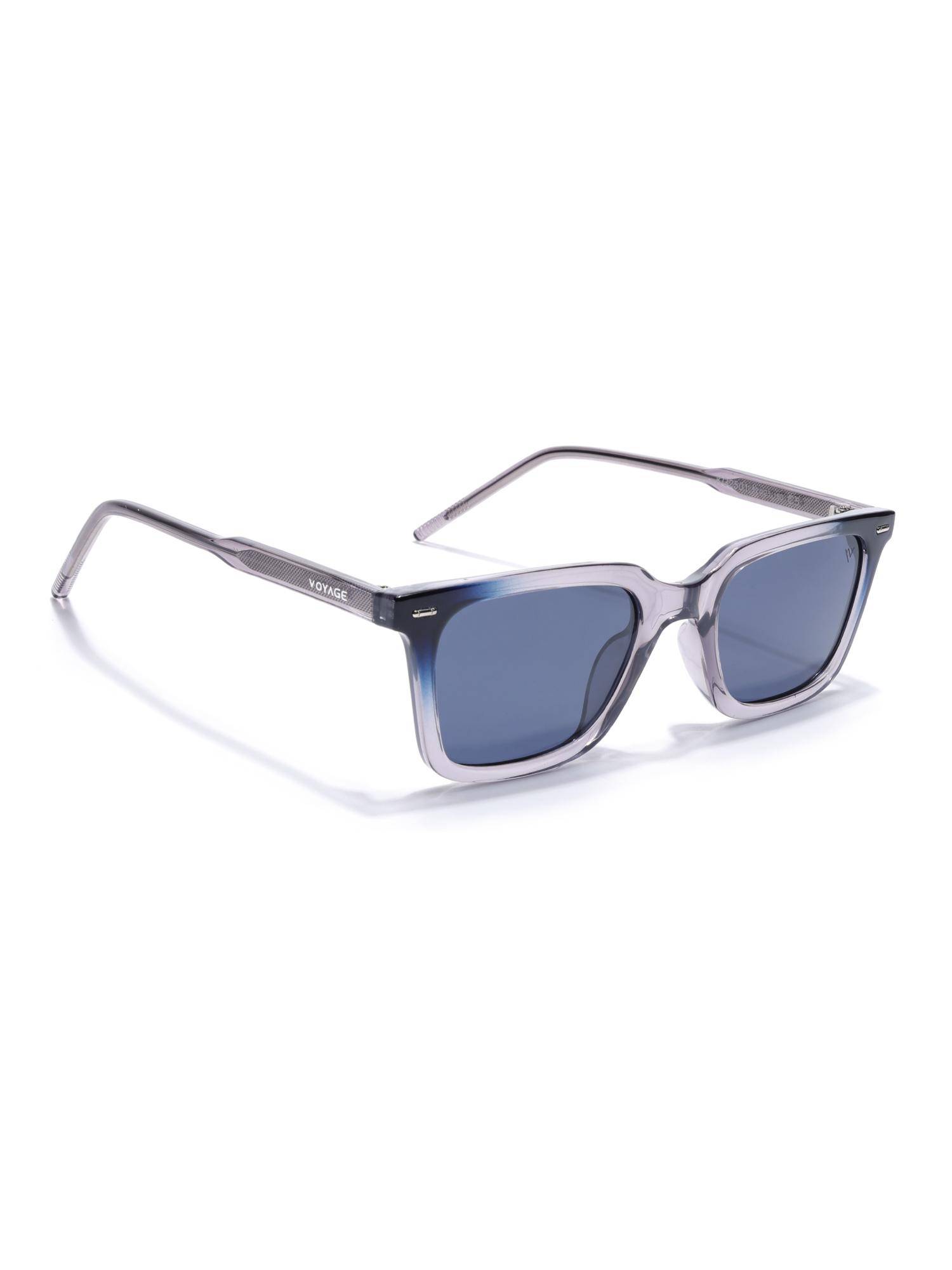 Voyage Unisex Polarized Blue Lens Sunglasses - PMG7874 (52)