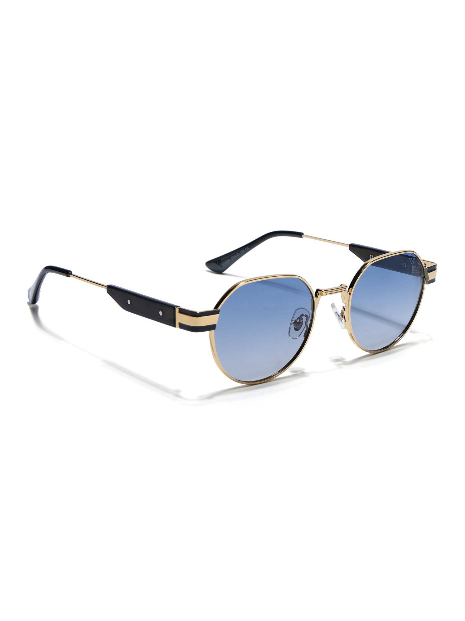 Voyage Unisex Polarized Blue Lens Sunglasses - MG7838 (52)