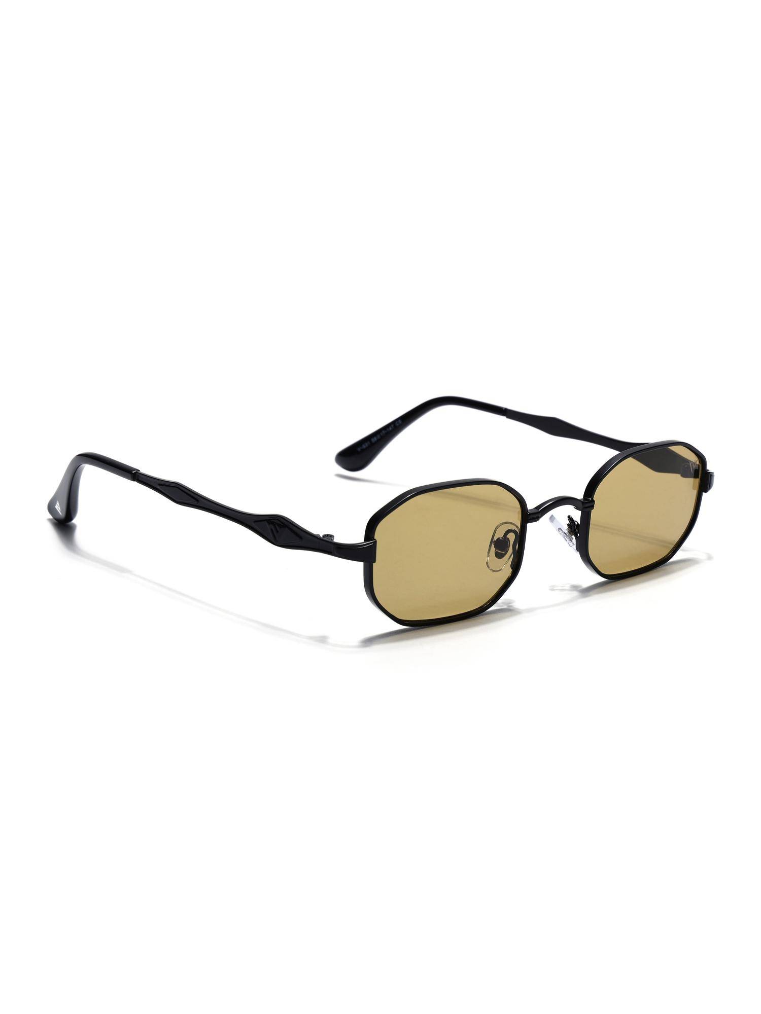 Voyage Unisex UV Protected Green Lens Sunglasses - MG7829 (58)