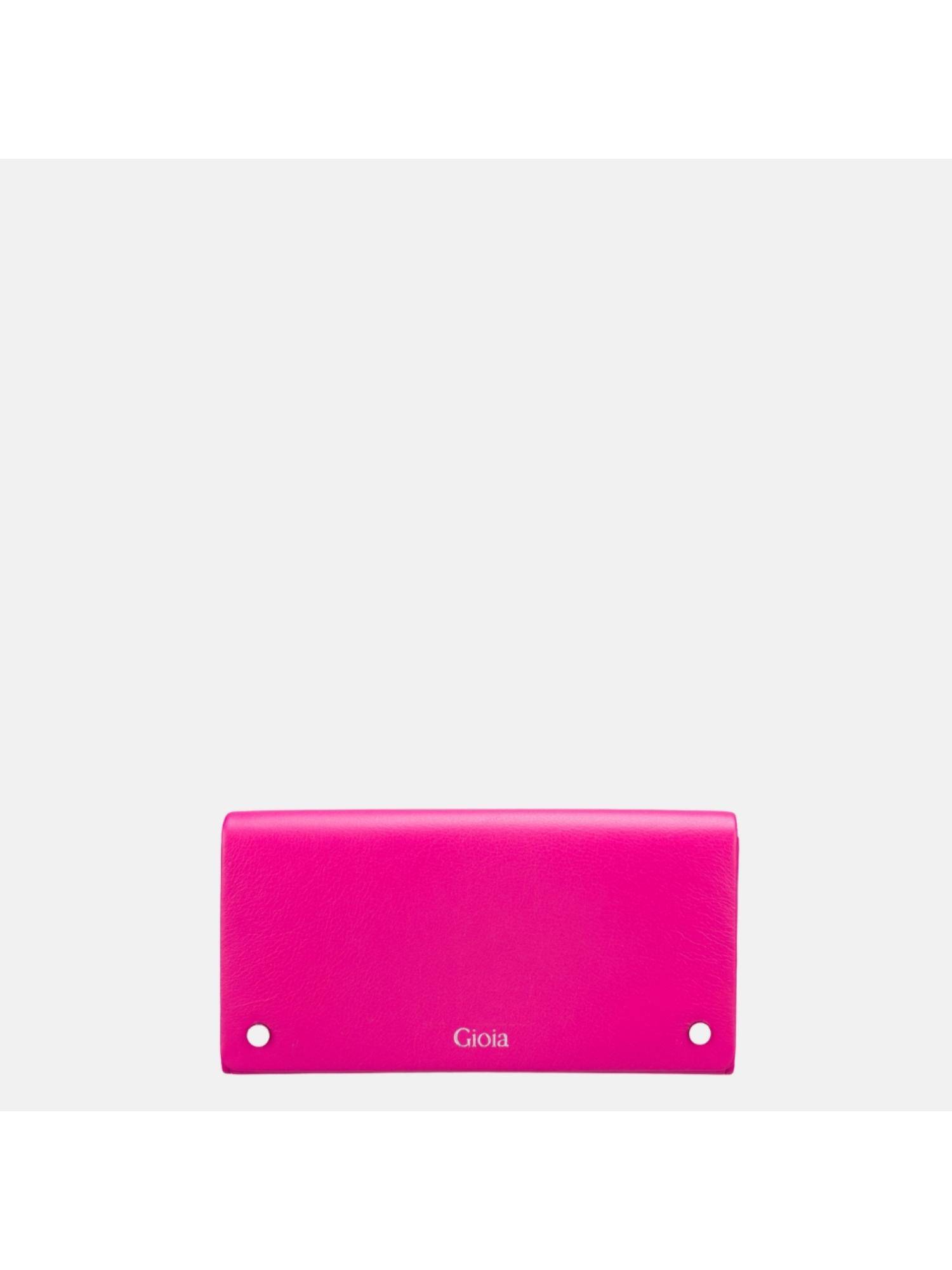 Gioia Pink Felicita Flapover Clutch