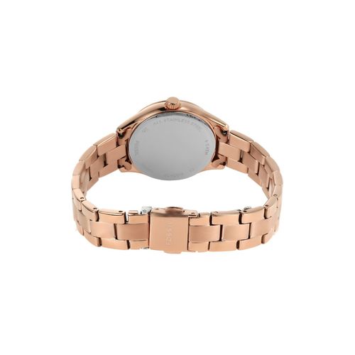 Buy Fossil Rye Rose Gold Watch BQ3639 Online