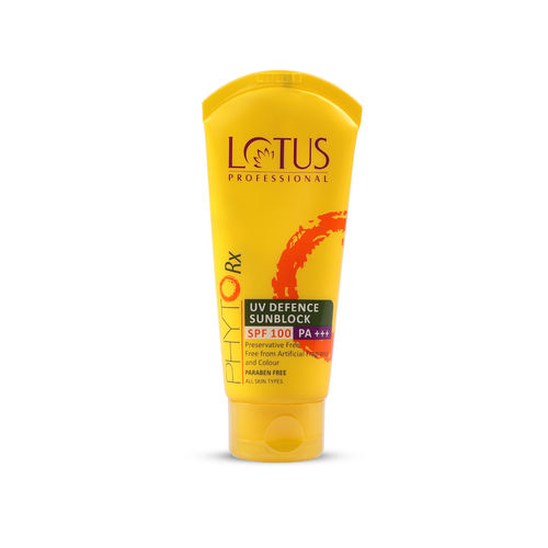 Lotus Professional SPF 100 UV Defence Sunblock