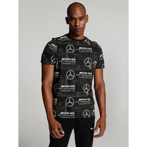 Buy Puma Mercedes Amg Personas F1 Men's Black T-Shirt Online