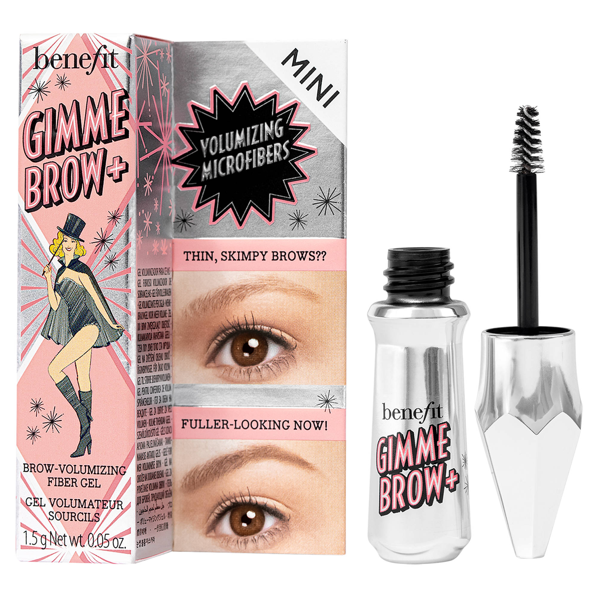 Benefit Cosmetics Gimme Brow+ Volumizing Eyebrow Gel Mini