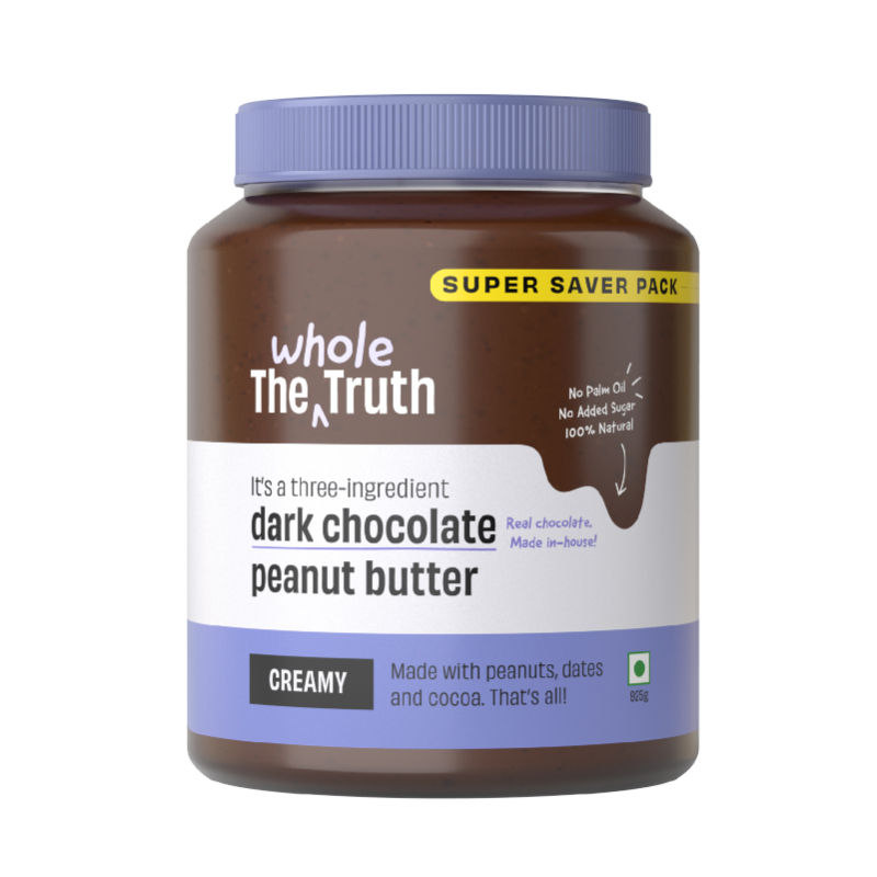 The Whole Truth - Dark Chocolate Peanut Butter - Creamy - Super Saver Pack