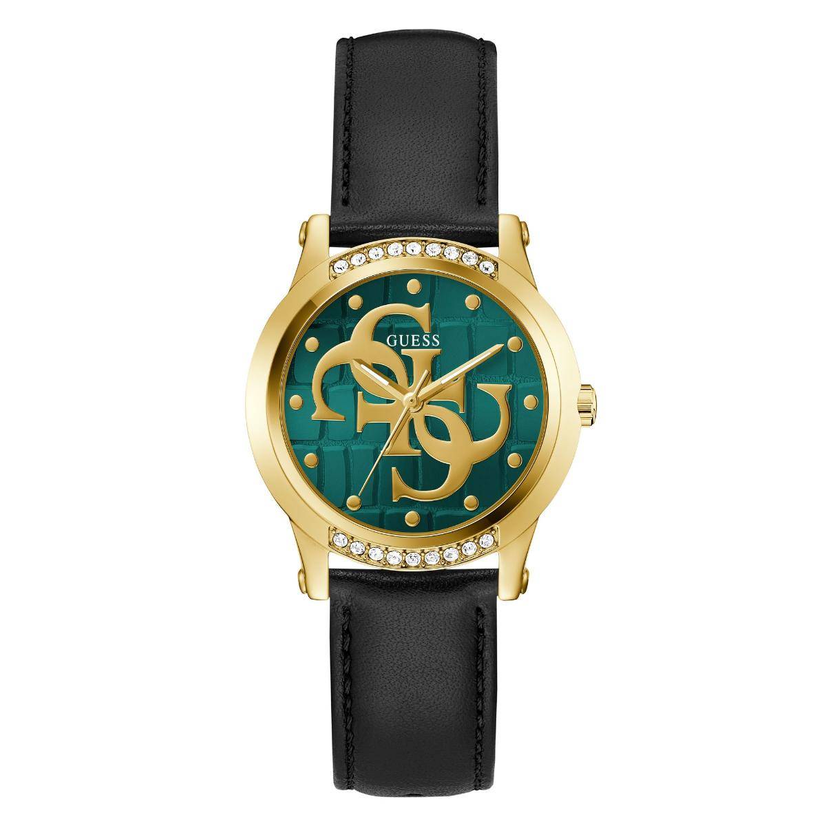 Guess Annette Green Round Dial Analog Women's Watch - GW0860L6 (Medium)