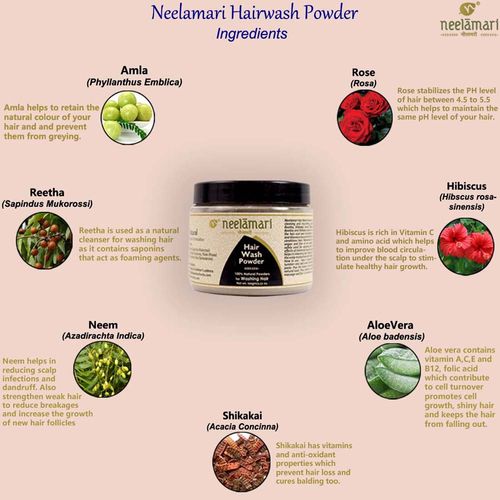 Neelamari 100% Natural Hair Wash Powder: Buy Neelamari 100% Natural Hair Wash Powder Online at Best Price in India | Nykaa Neelamari 100% Natural Hair Wash Powder: Buy Neelamari 100% Natural Hair Wash Powder Online at Best Price in India | Nykaa