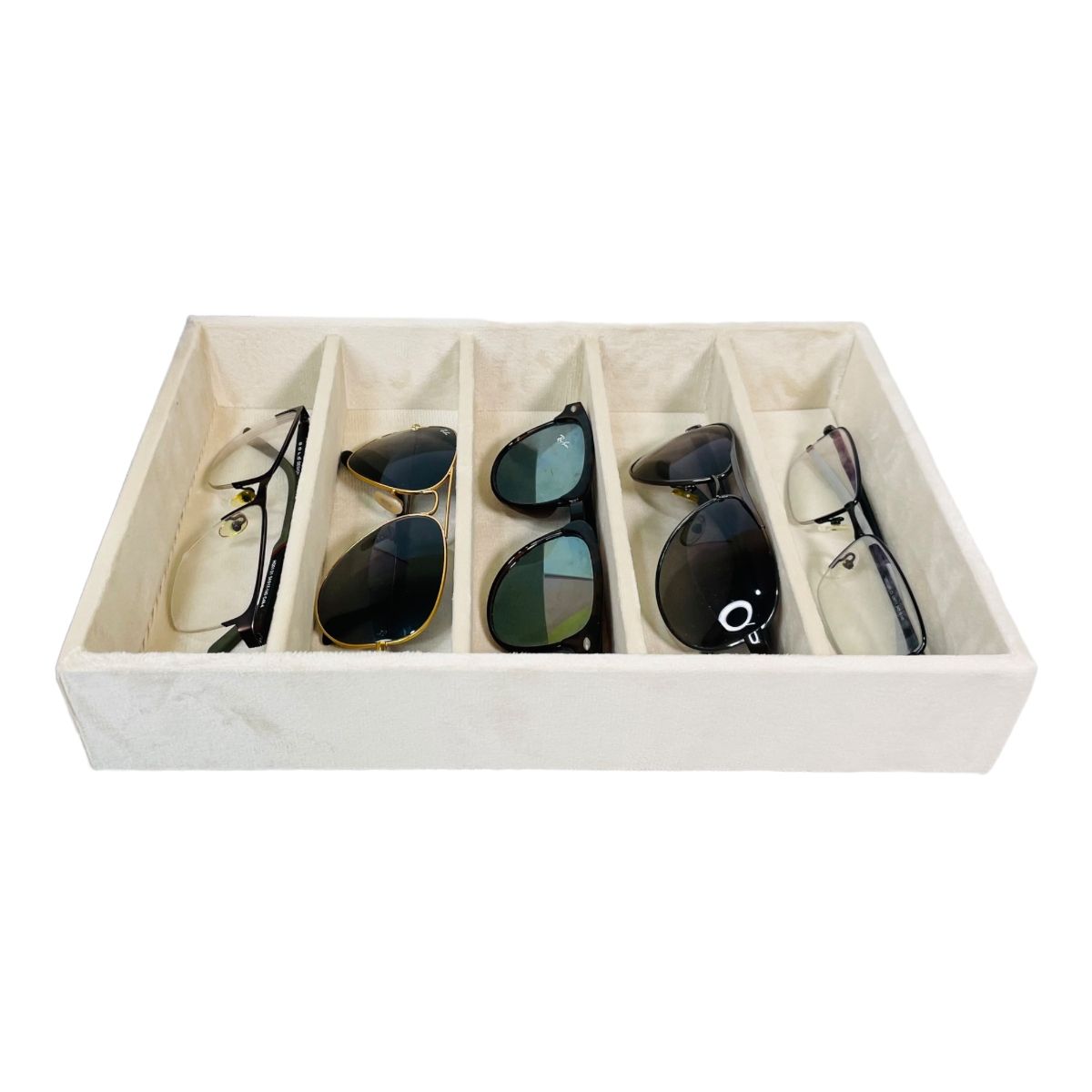 La Trove Luxury Velvet Sunglass Tray Buy La Trove Luxury Velvet
