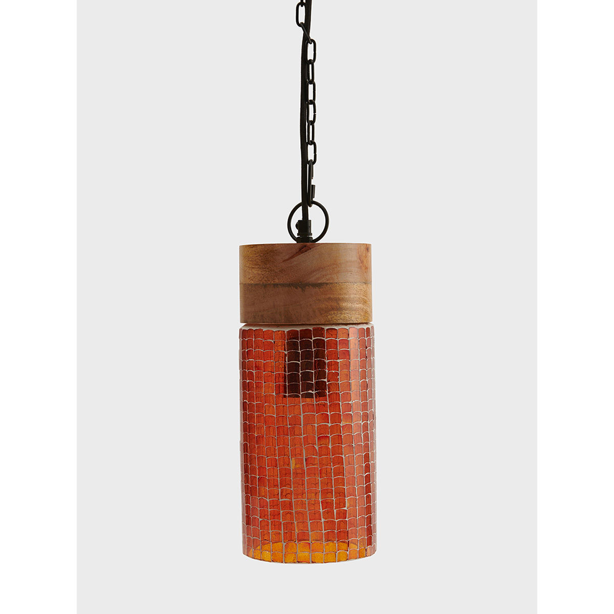Fabindia Mosaic Pendant Lamp Tall Red Buy Fabindia Mosaic Pendant Lamp Tall Red Online at