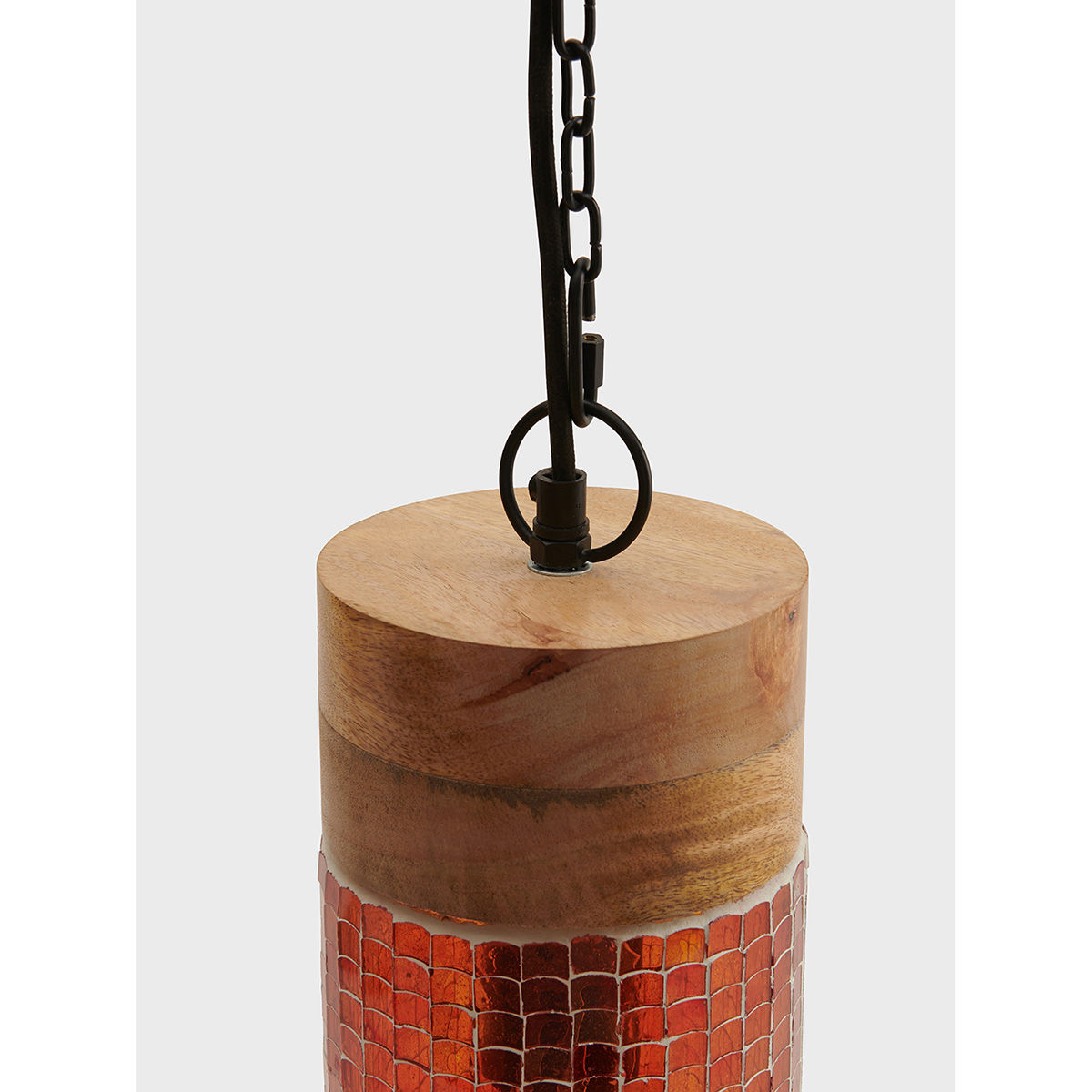 Fabindia Mosaic Pendant Lamp Tall Red Buy Fabindia Mosaic Pendant Lamp Tall Red Online at