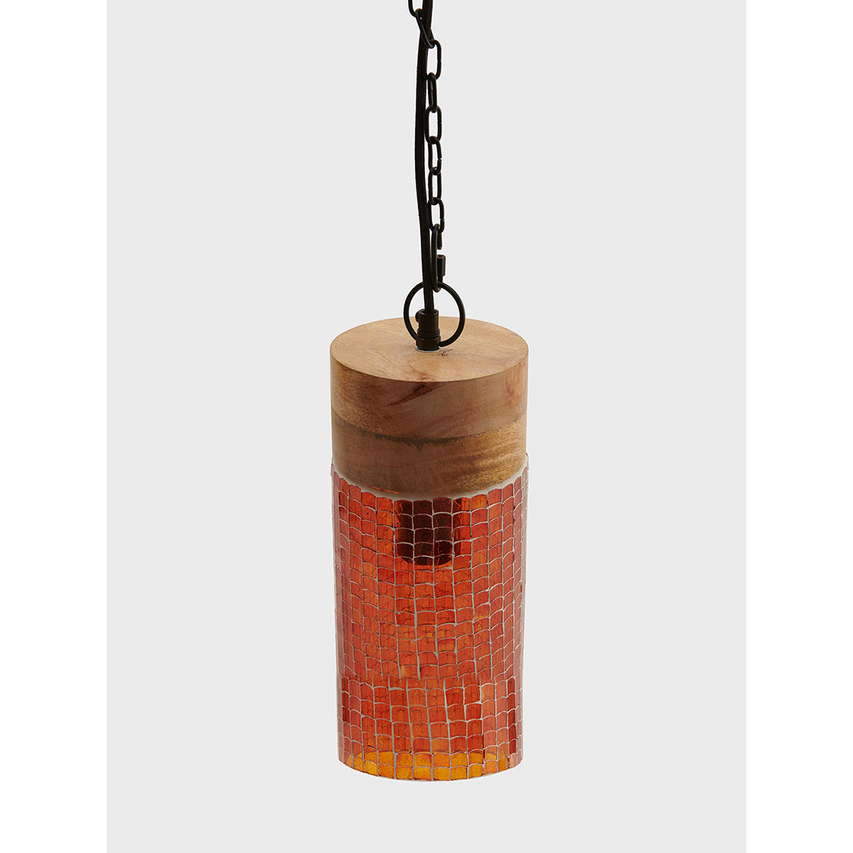 Fabindia Mosaic Pendant Lamp Tall Red Buy Fabindia Mosaic Pendant Lamp Tall Red Online at