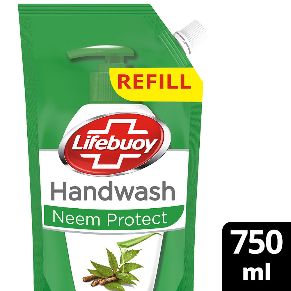 Lifebuoy Nature Protect Handwash, 750ml refill BOGO