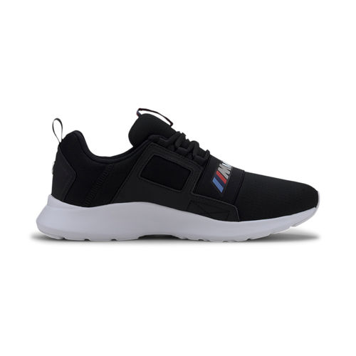 Buy Puma Black BMW M Motorsport Wired Cage Unisex Running Shoes Online
