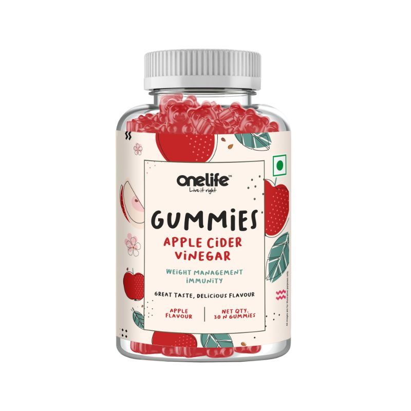 OneLife Apple Cider Vinegar (acv) Gummies For Weight Loss & Immunity