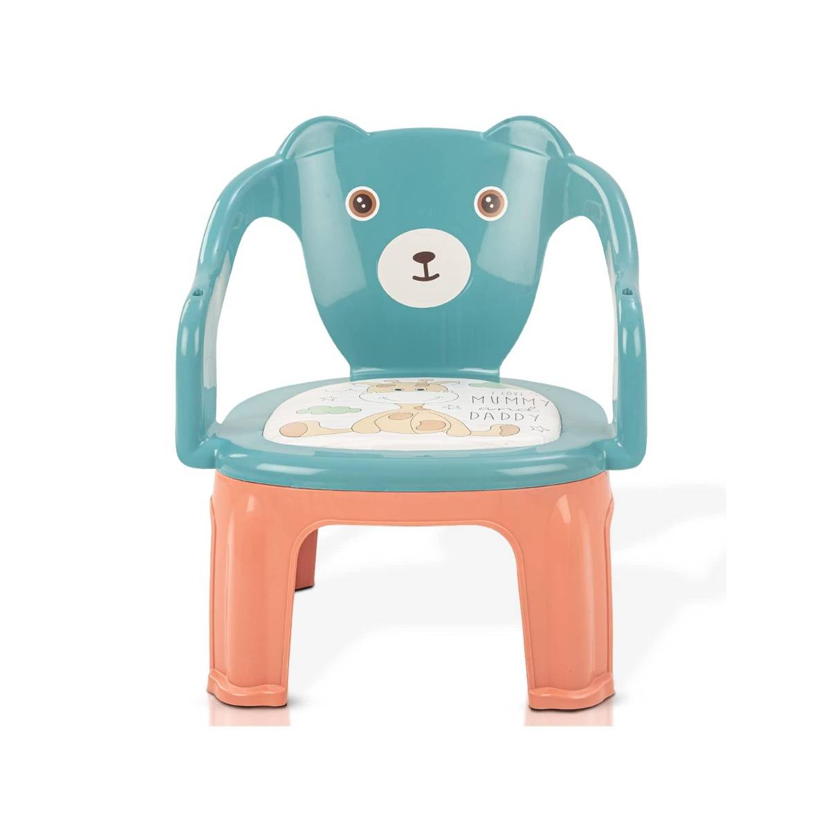 BAYBEE Green Plastic Printed Chair