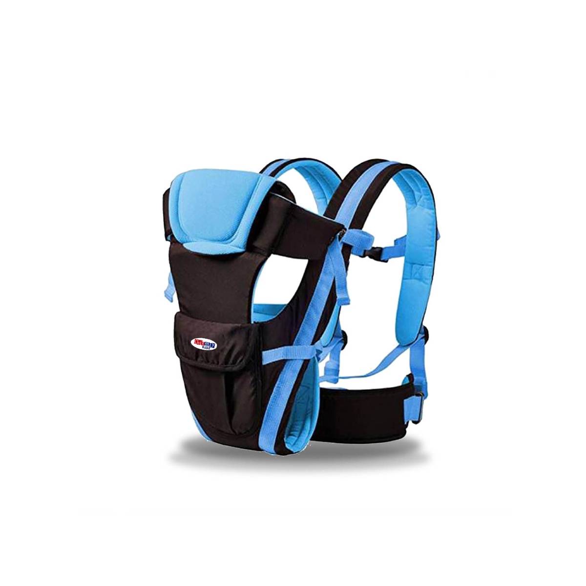 Chinmay Kids Baby Carrier Bag Adjustable Hands Free 4 In 1 with Safety Belt Child - Multi-Color