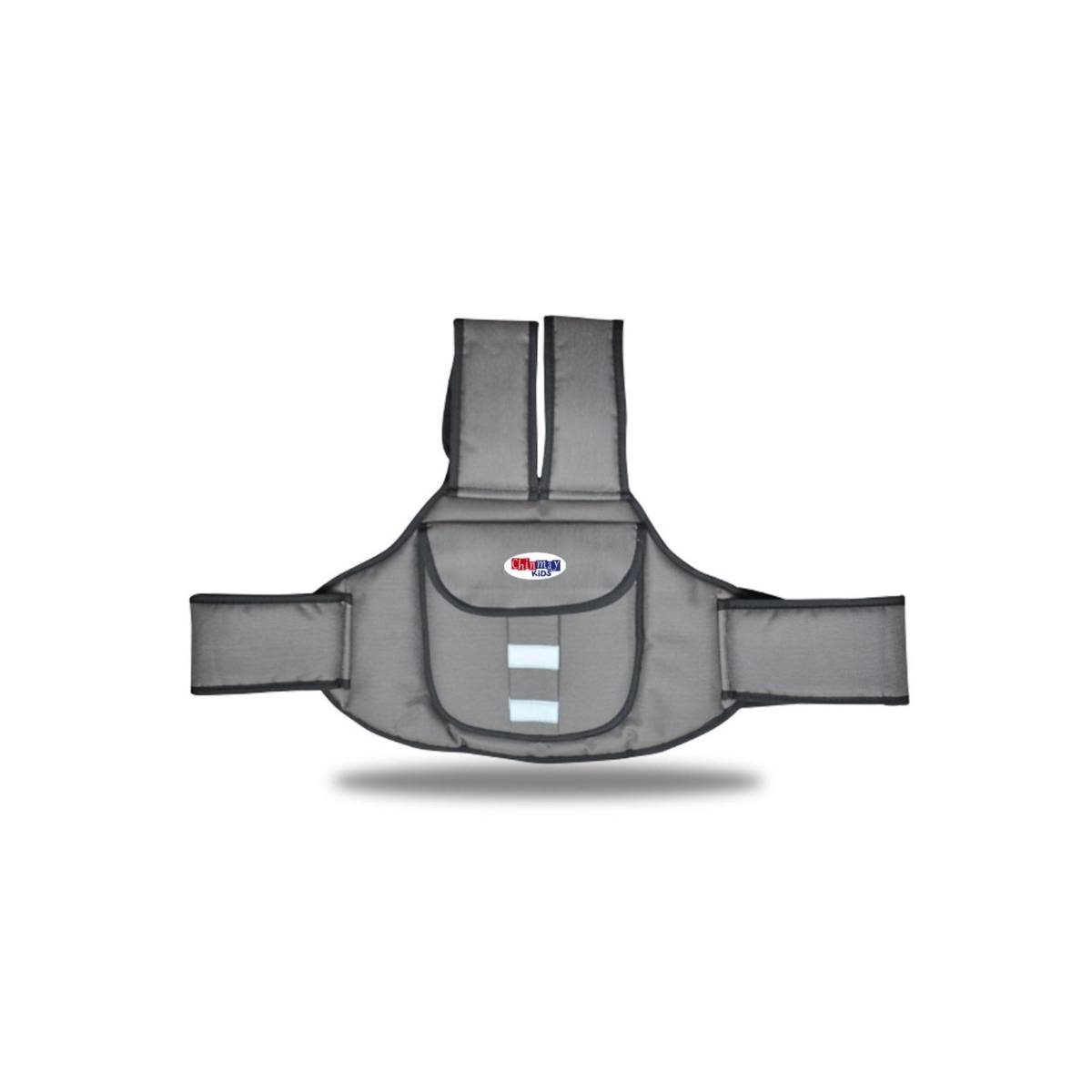 Chinmay Kids Vehicle Adjustable Safety Harness Strap Baby Carier - Grey