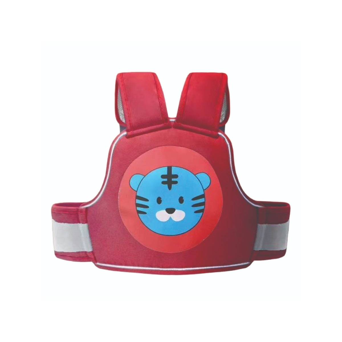 Polka Tots Red Motorcycle Child Harness Safety Seat Belt with Adjustable Baby Carrier
