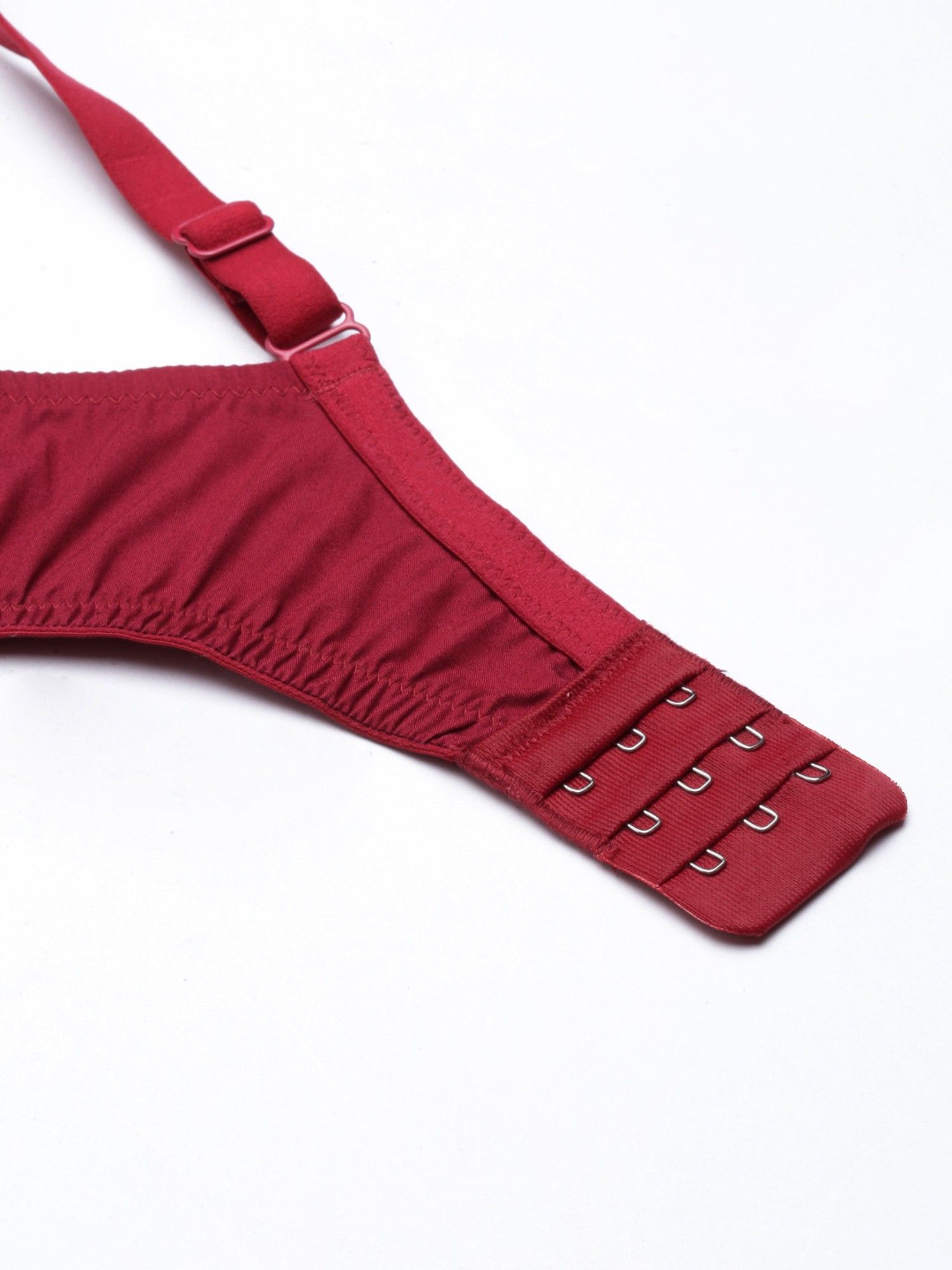 Buy BLOSSOM Cotton T-Shirt Bra Maroon Online
