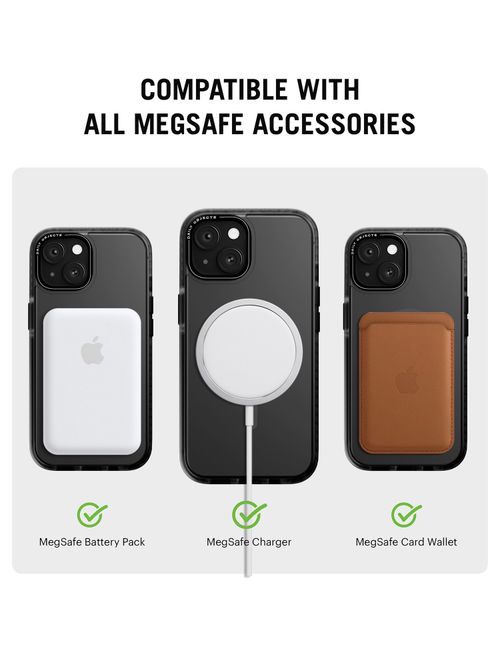 DailyObjects Black Nimbus Magsafe Phone Case Cover (iPhone 15 Plus)