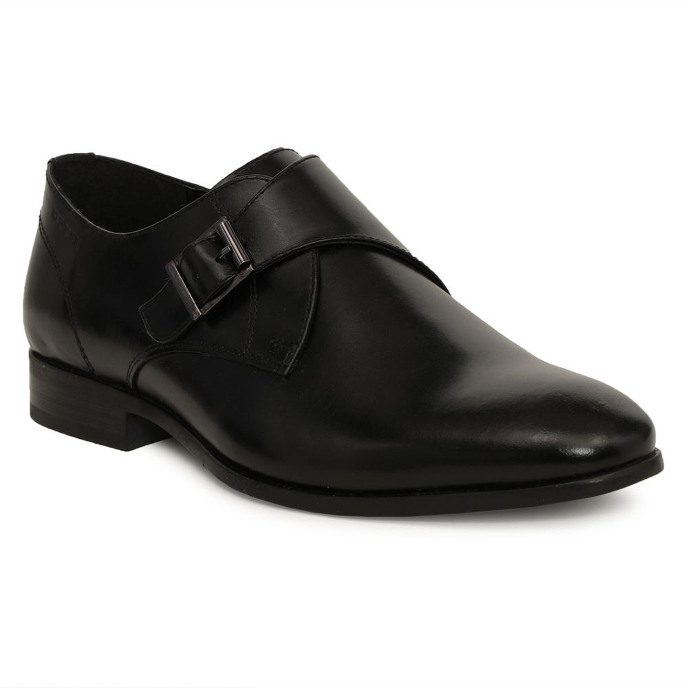 Red tape monk sale shoes in black