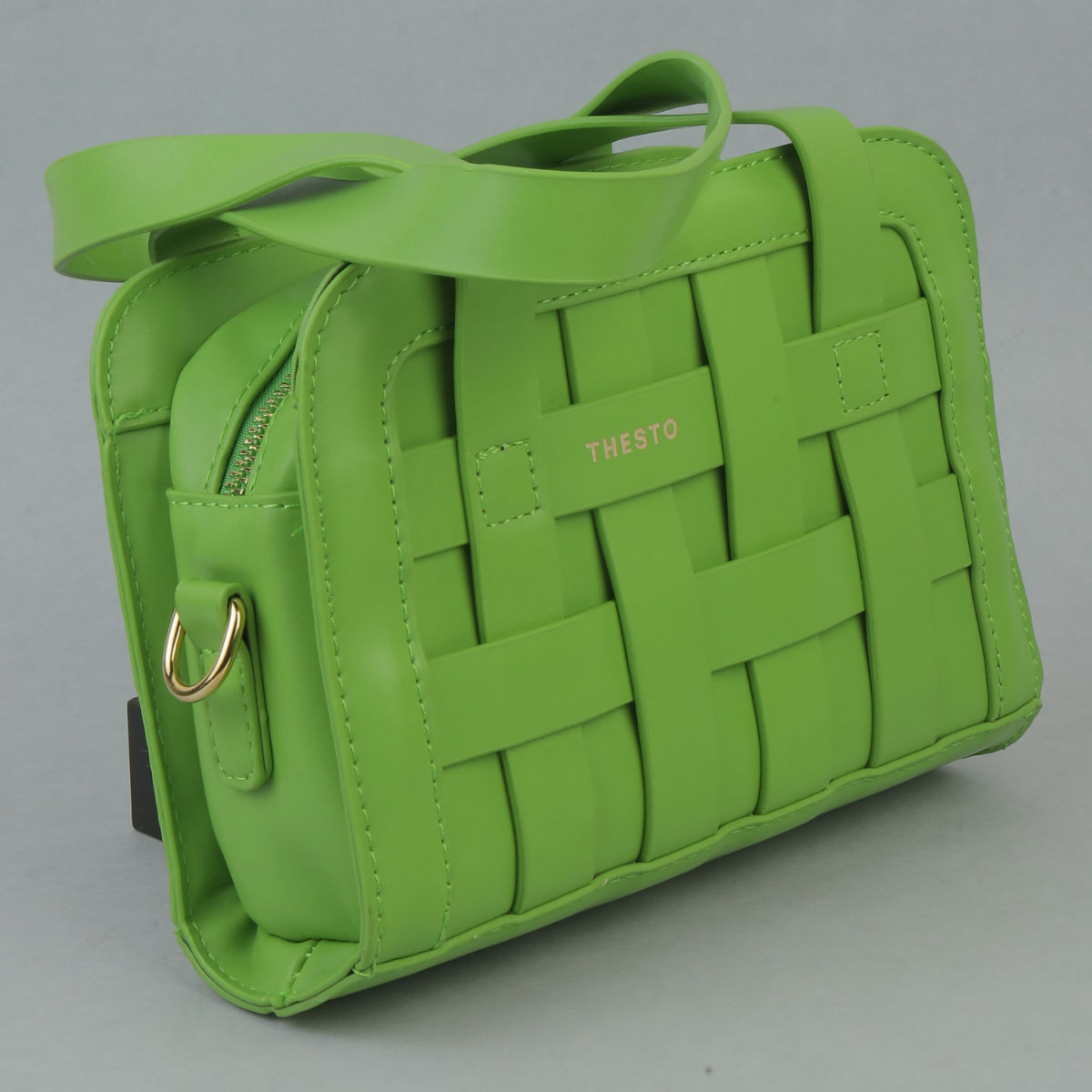 thesto-green-checkered-sling-and-cross-bags-buy-thesto-green-checkered