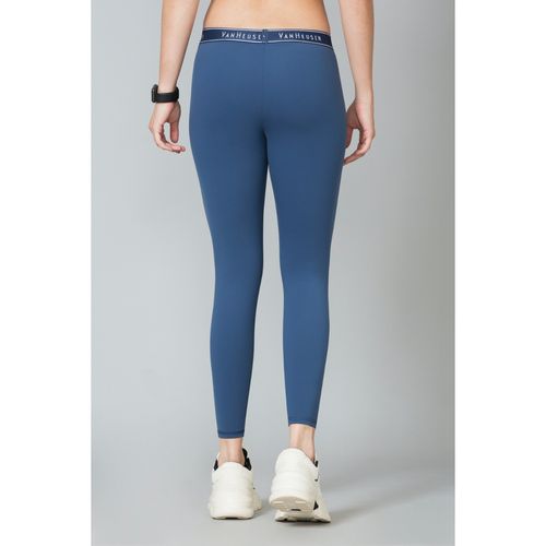 Buy Blue Leggings for Women by VAN HEUSEN Online