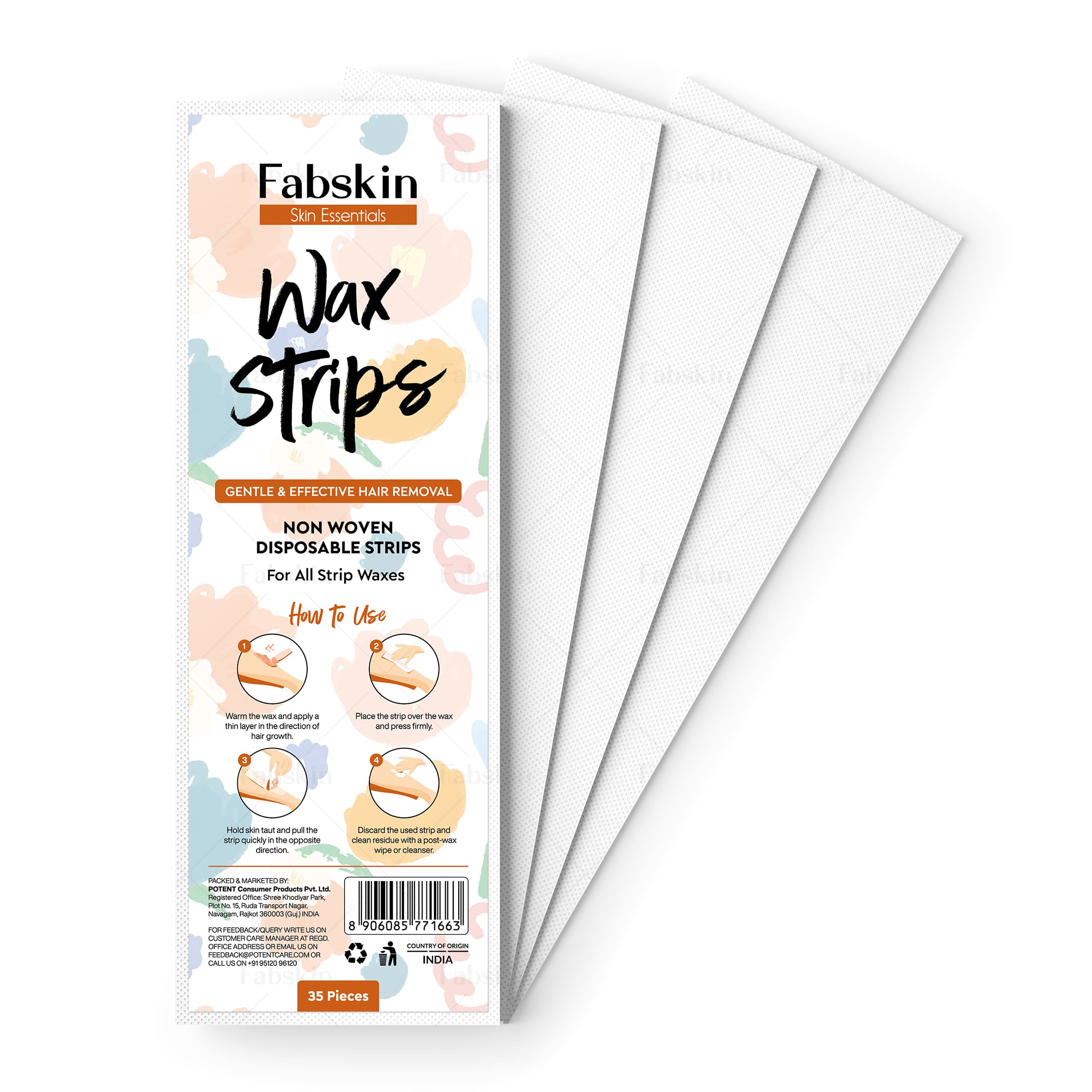 Fabskin Wax Strips