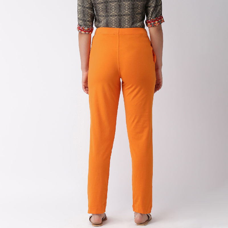 Jaipur Kurti Regular Fit Women Orange Trousers  Buy Jaipur Kurti Regular  Fit Women Orange Trousers Online at Best Prices in India  Flipkartcom