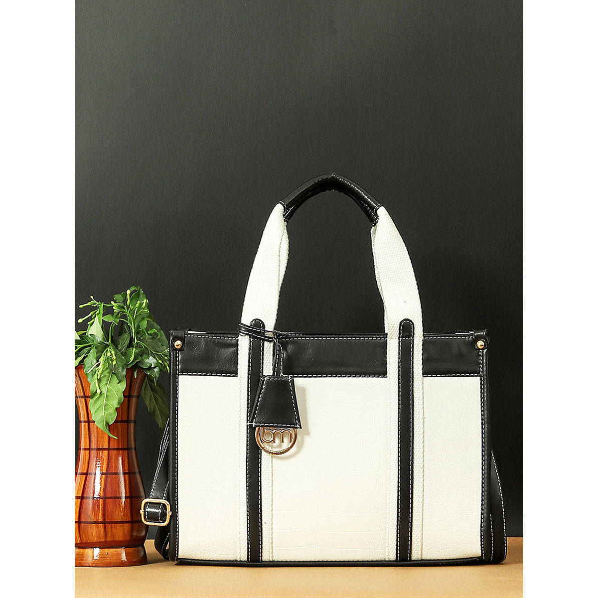 Bagsy Malone White Stile Eterna Tote Bag