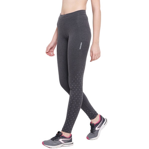 Buy Sweet Dreams Women Grey Solid Cotton Spandex Workout Tights (M) - LP-3359A9  CHARCOAL MEL Online