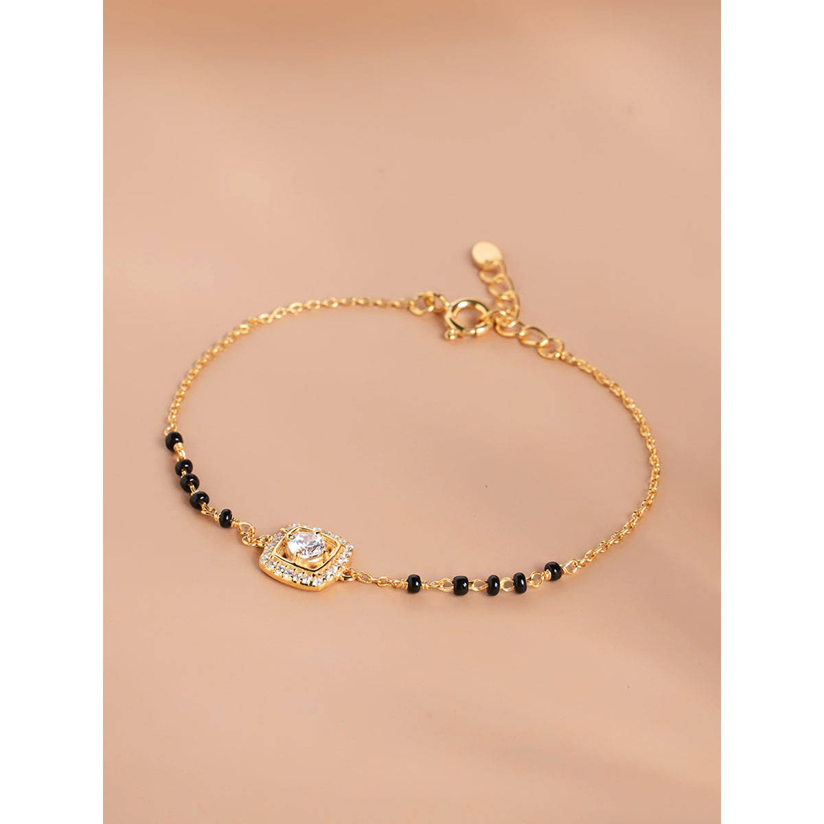 Palmonas Womens Gold Plated 925 Sterling Silver Bracelet