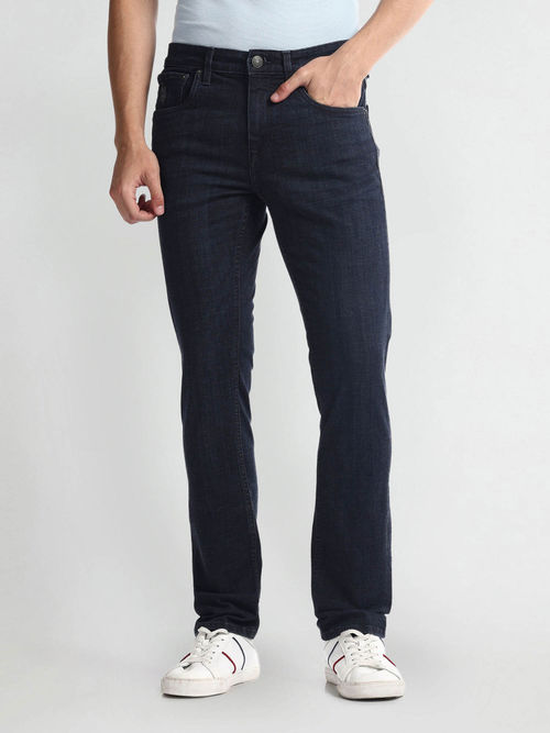 Buy POLO Regallo Skinny Fit Blue Jeans Online