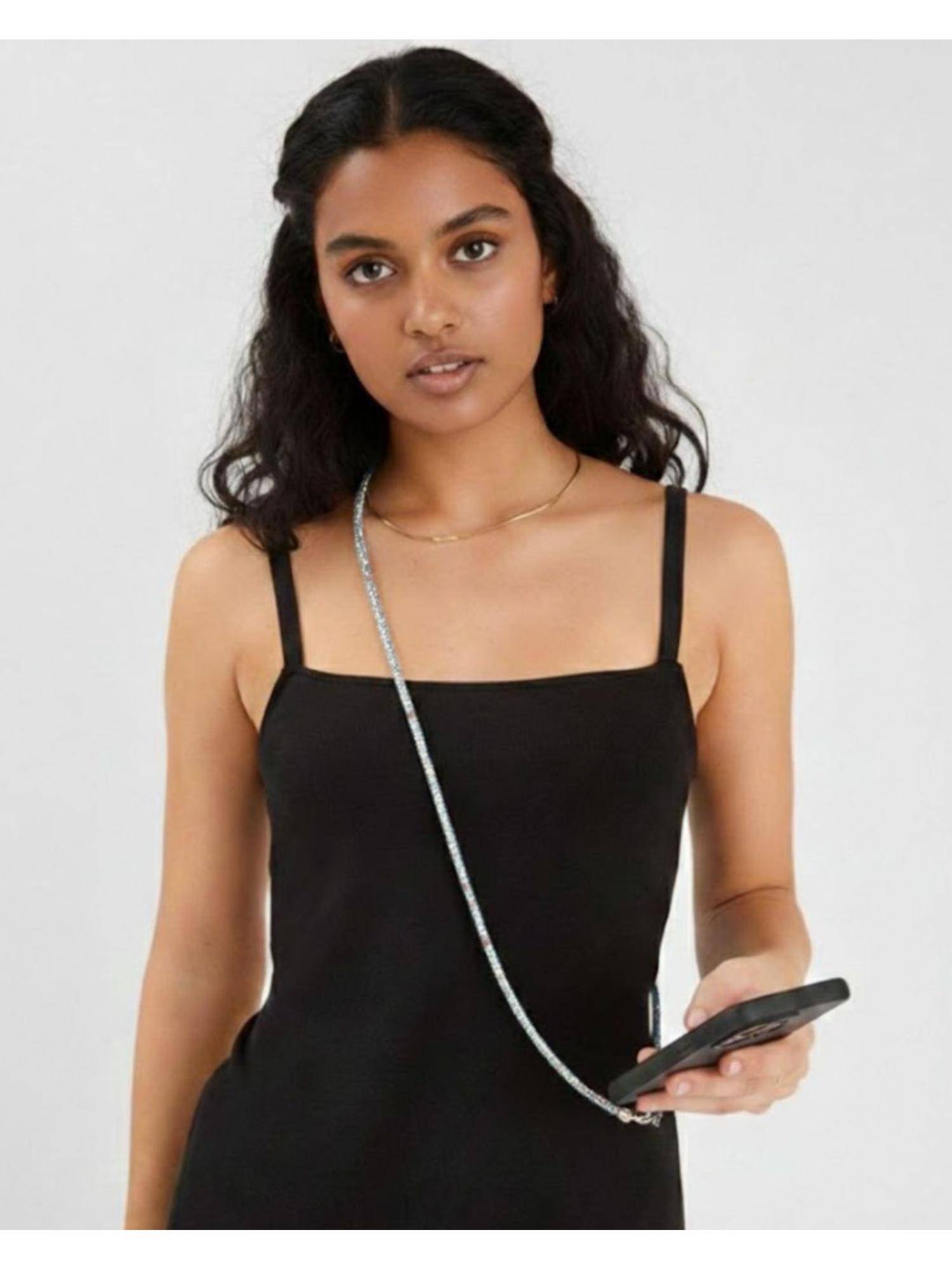 Shopsiiri Crystal Diamante Phone Sling