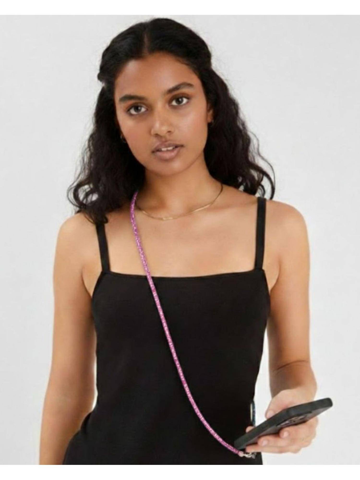 Shopsiiri Crystal Diamante Phone Sling