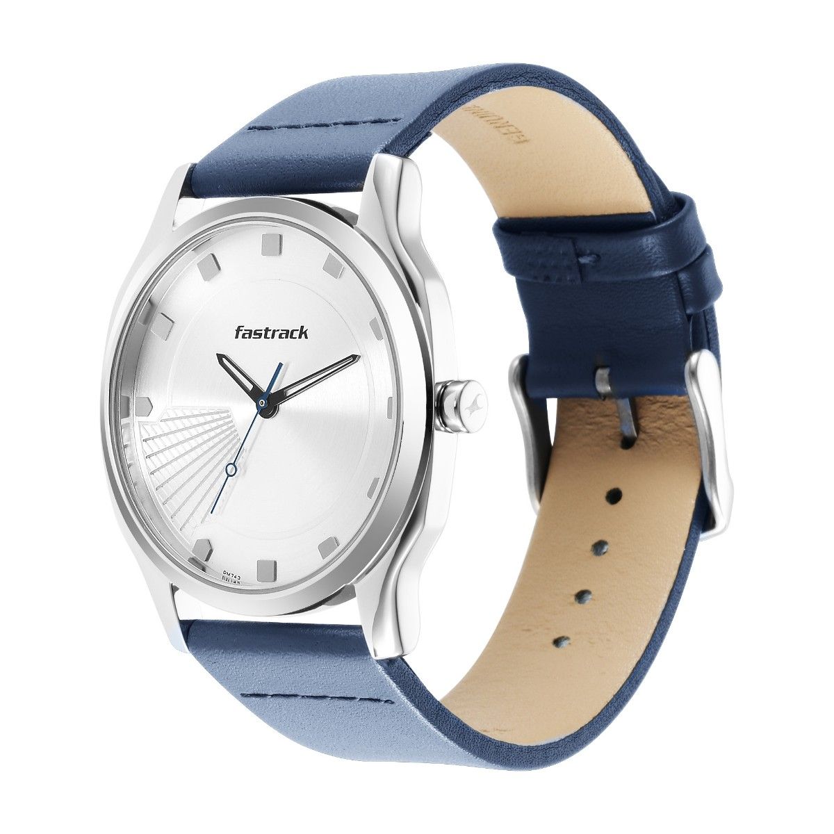 Fastrack silver dial online analog watch